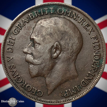 Great Britain 1918 KN Penny 1d GB6892