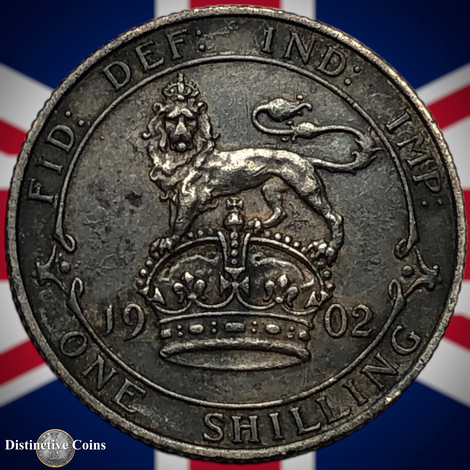 Great Britain 1902 British One Shilling GB0751