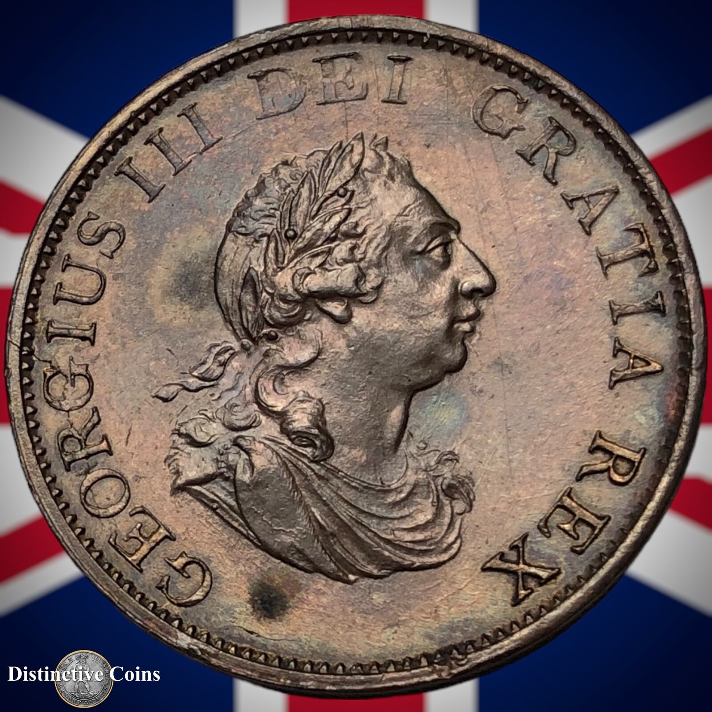 Great Britain 1799 Half Penny 1/2d GB5135