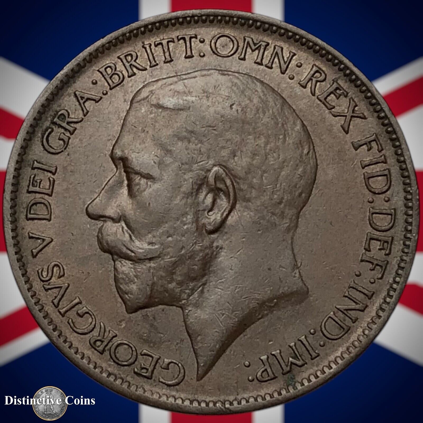 Great Britain 1922 Half Penny 1/2d GB5897