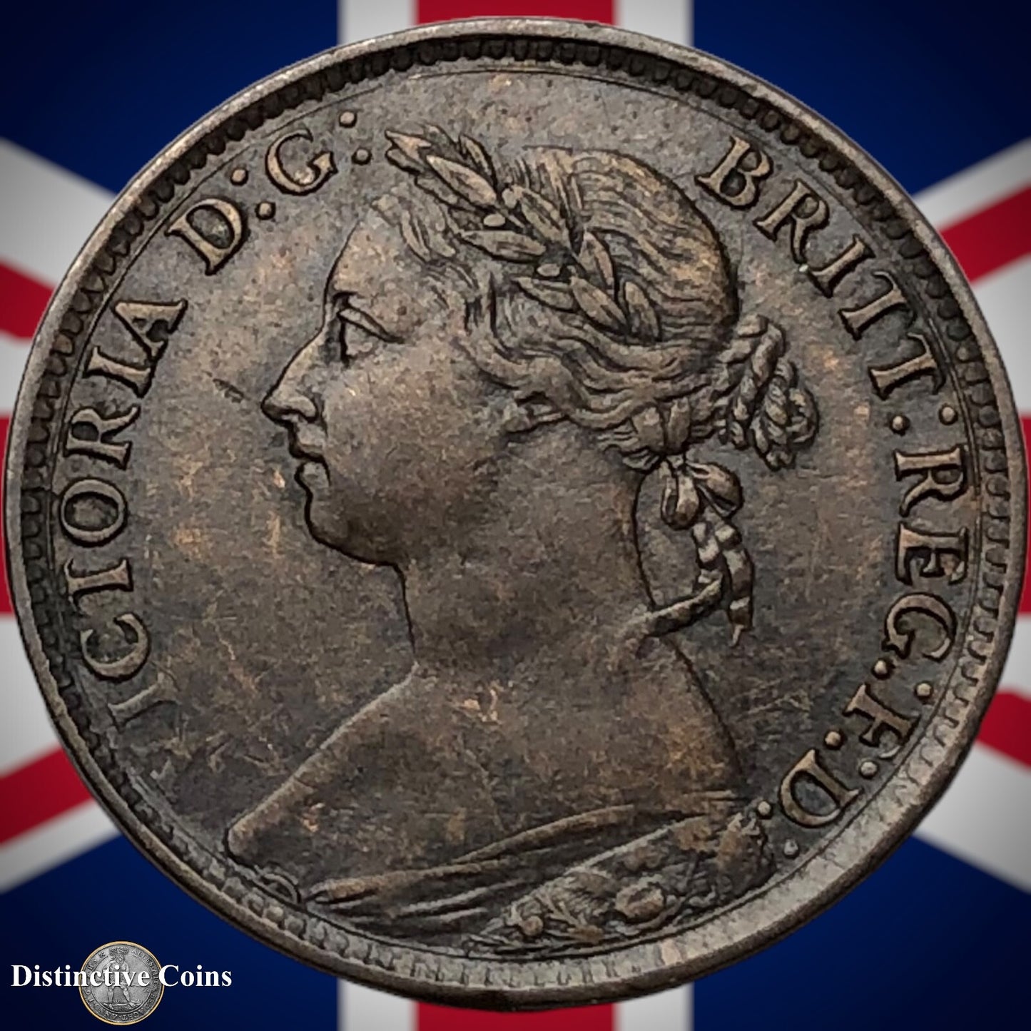 Great Britain 1890 Farthing 1/4d GB4269