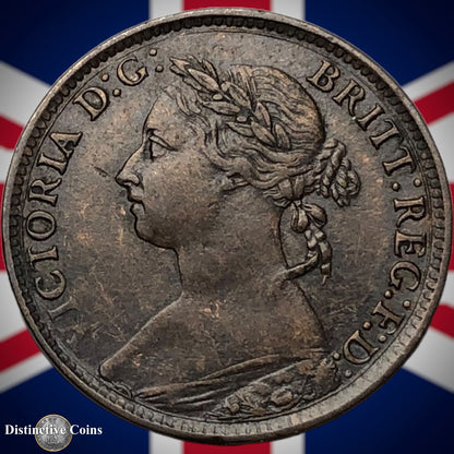 Great Britain 1890 Farthing 1/4d GB4269
