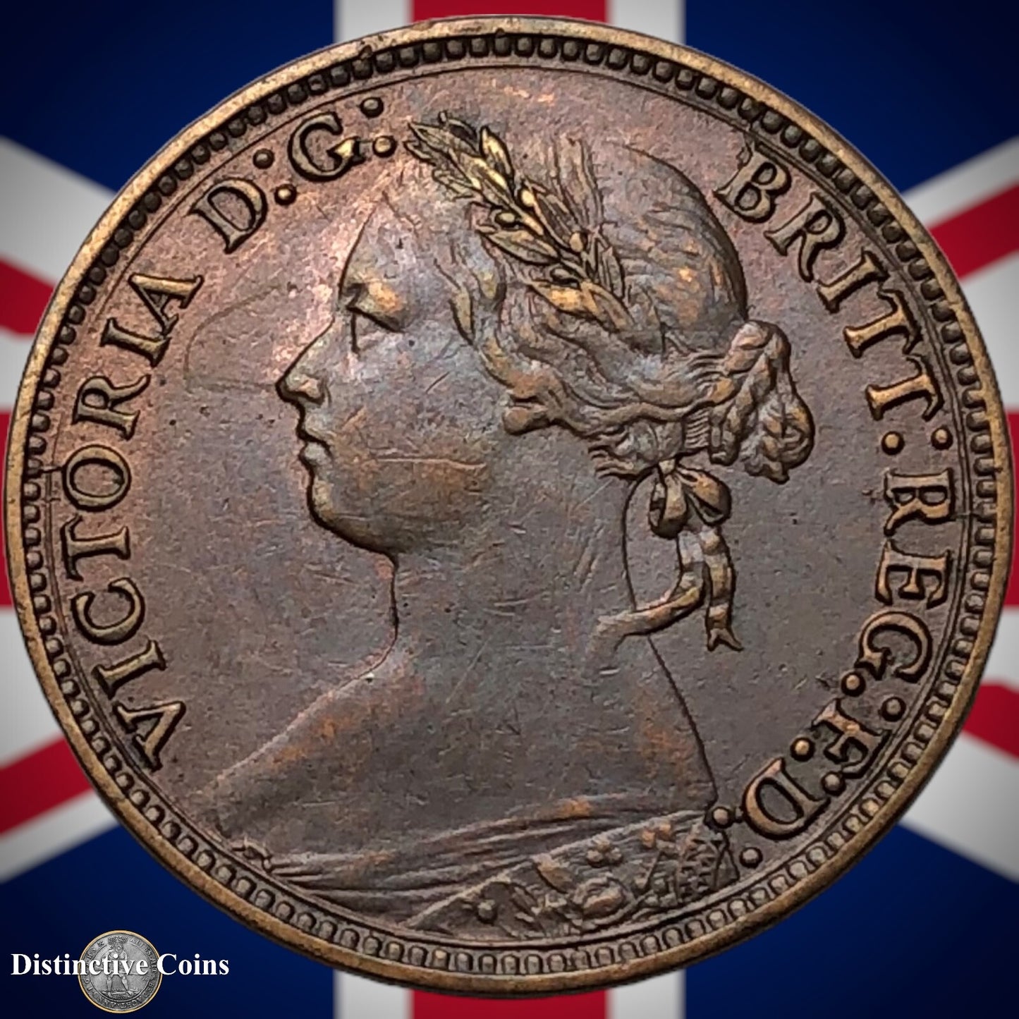 Great Britain 1879 Farthing 1/4d GB3829