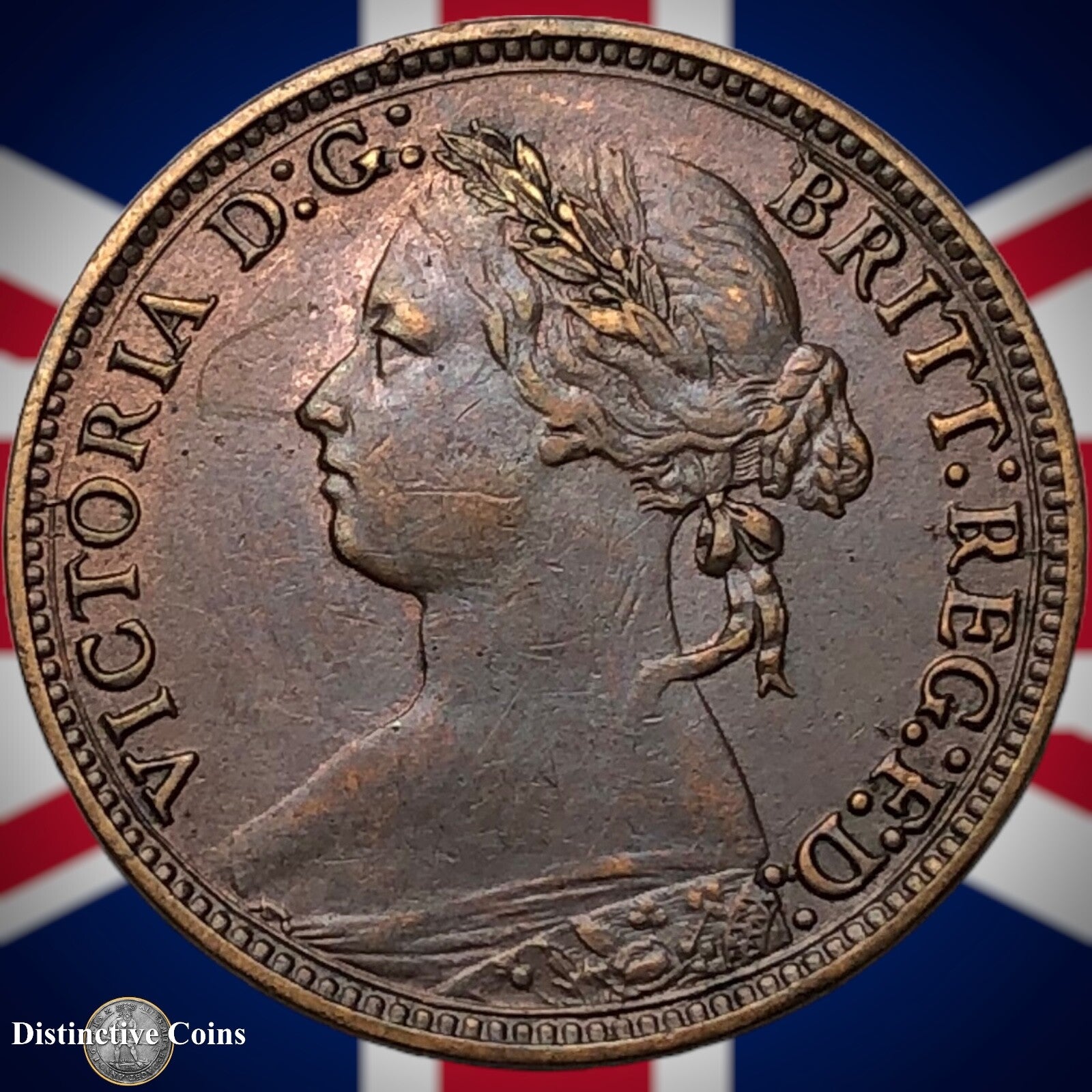 Great Britain 1879 Farthing 1/4d GB3829