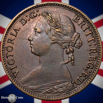 Great Britain 1879 Farthing 1/4d GB3829