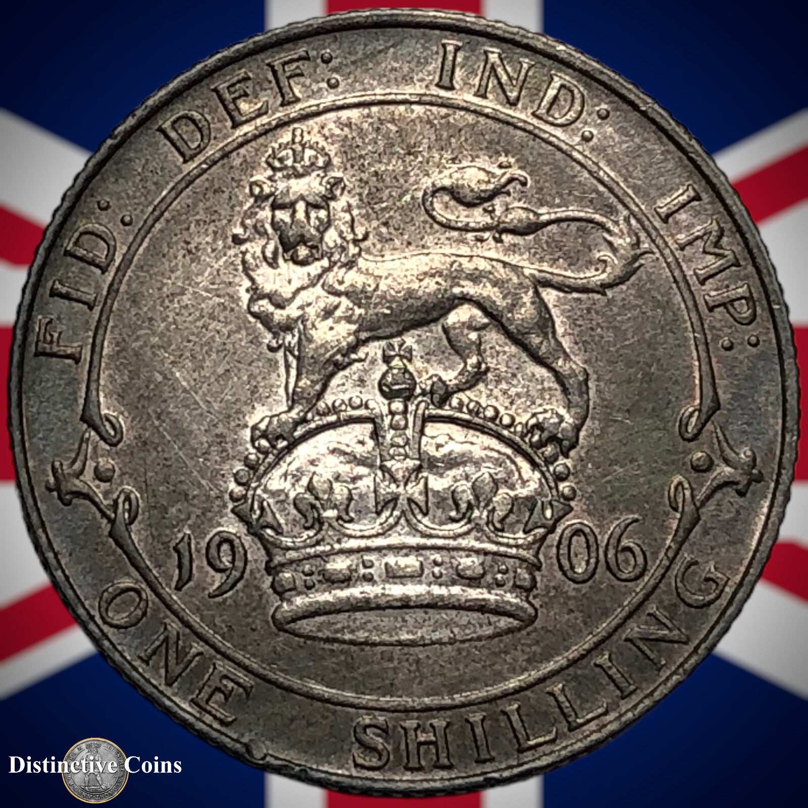 Great Britain 1906 British One Shilling GB0835