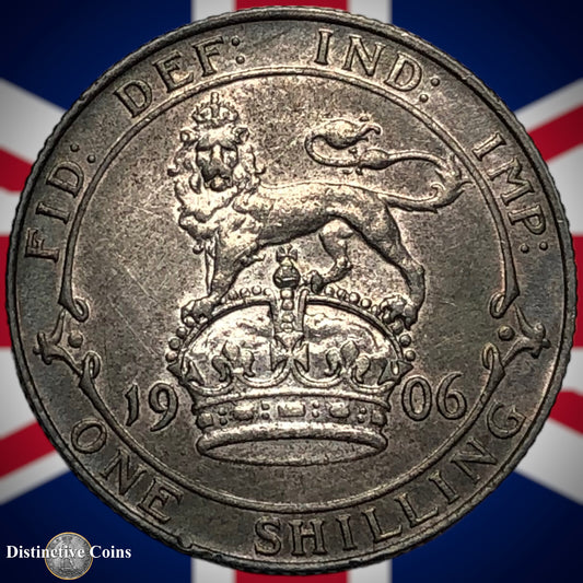 Great Britain 1906 British One Shilling GB0835