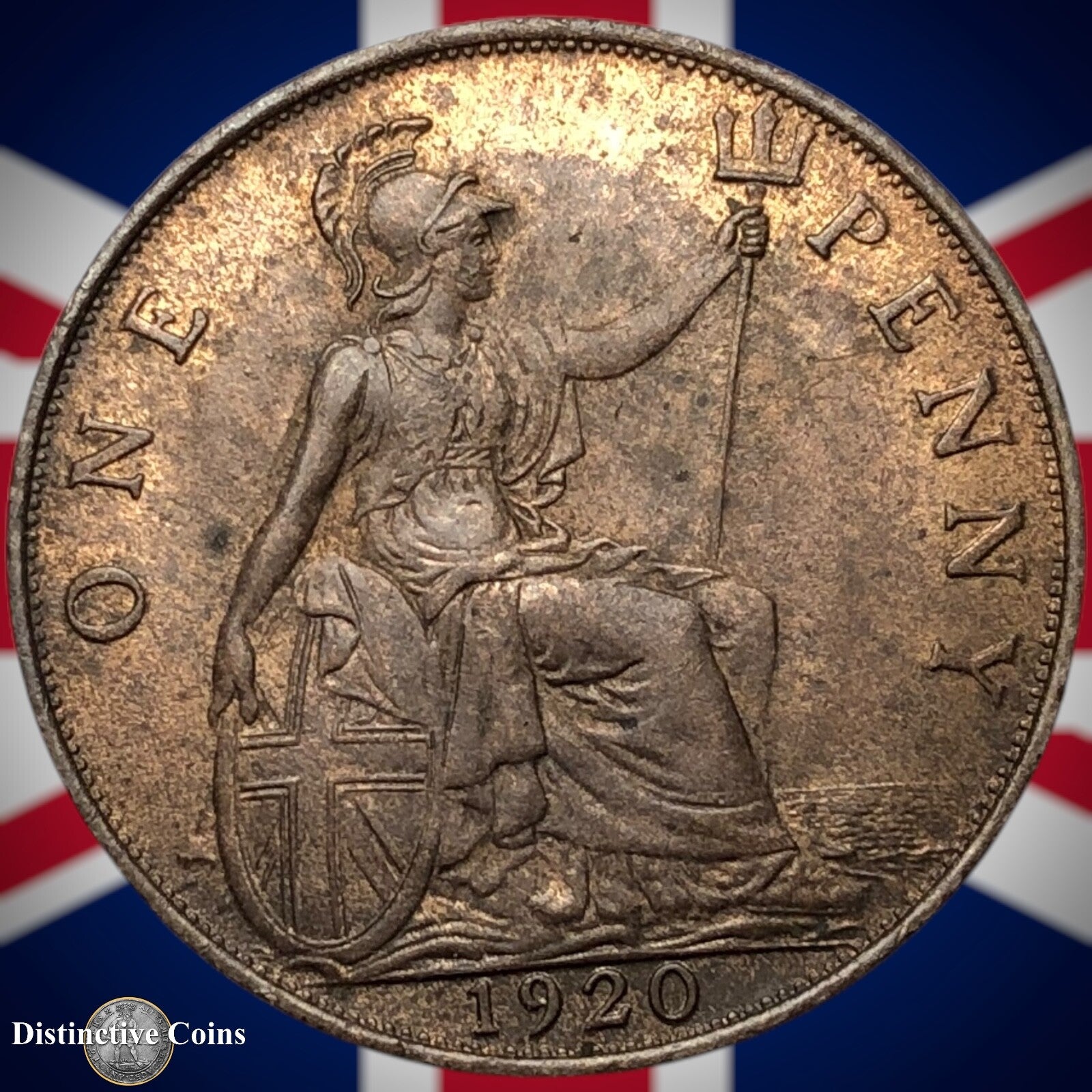 Great Britain 1920 Penny 1d GB6962