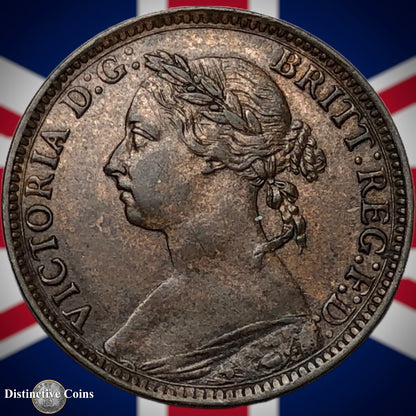 Great Britain 1885 Farthing 1/4d GB4151