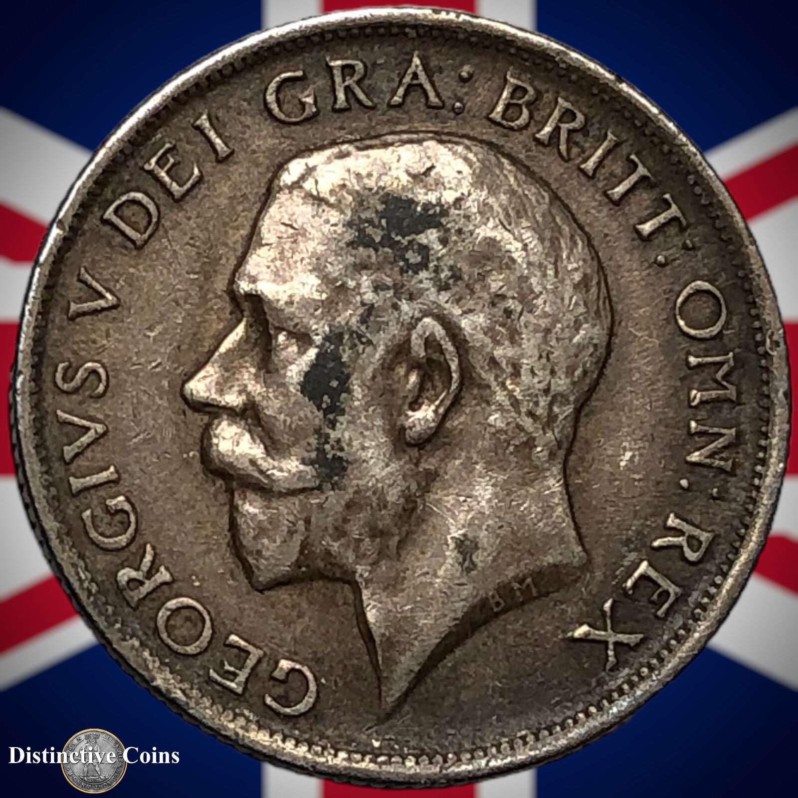 Great Britain 1917 One Shilling GB1001