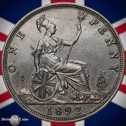 Great Britain 1892 Penny 1d GB6557