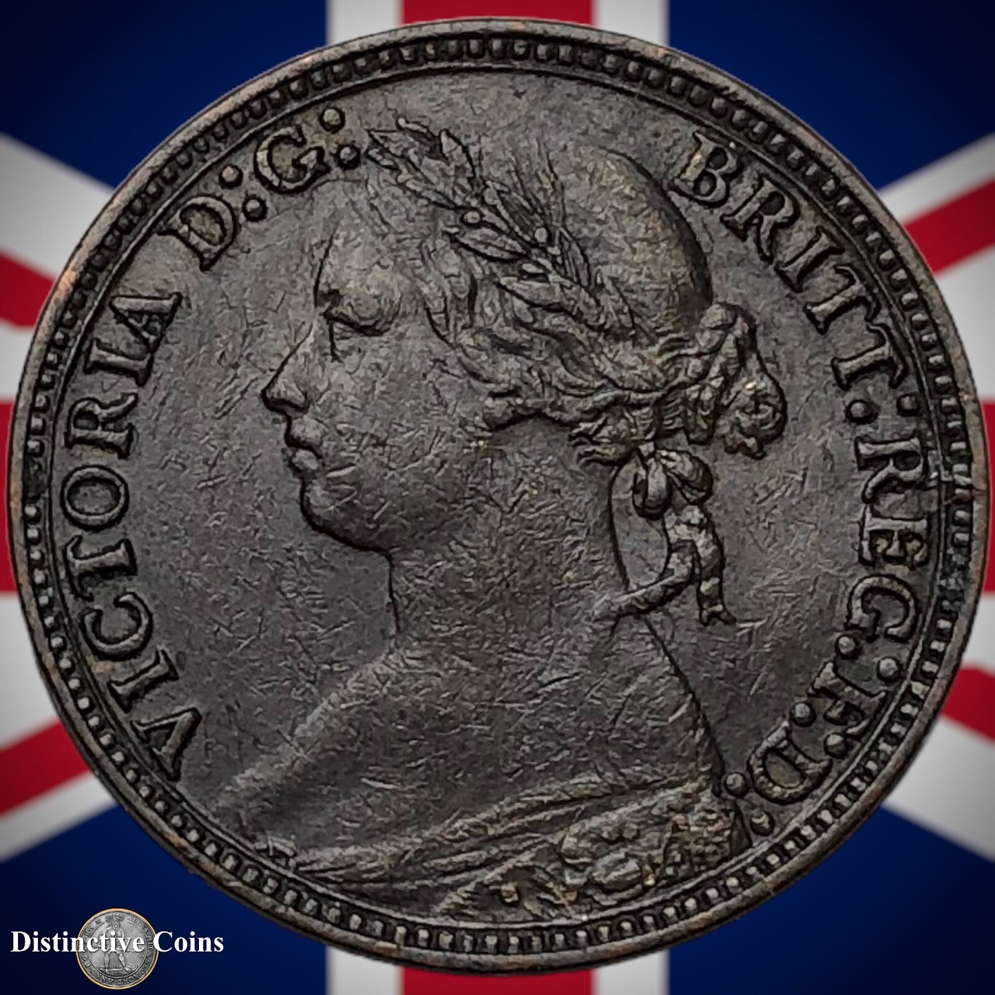 Great Britain 1879 Farthing 1/4d GB3808