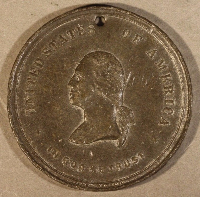 1889 US Centennial Commemorative Medallion Chicago (IGWT) 