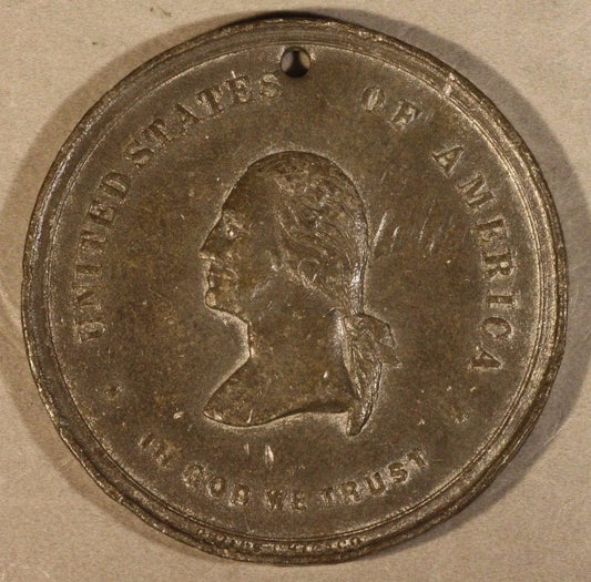 1889 US Centennial Commemorative Medallion Chicago (IGWT) 