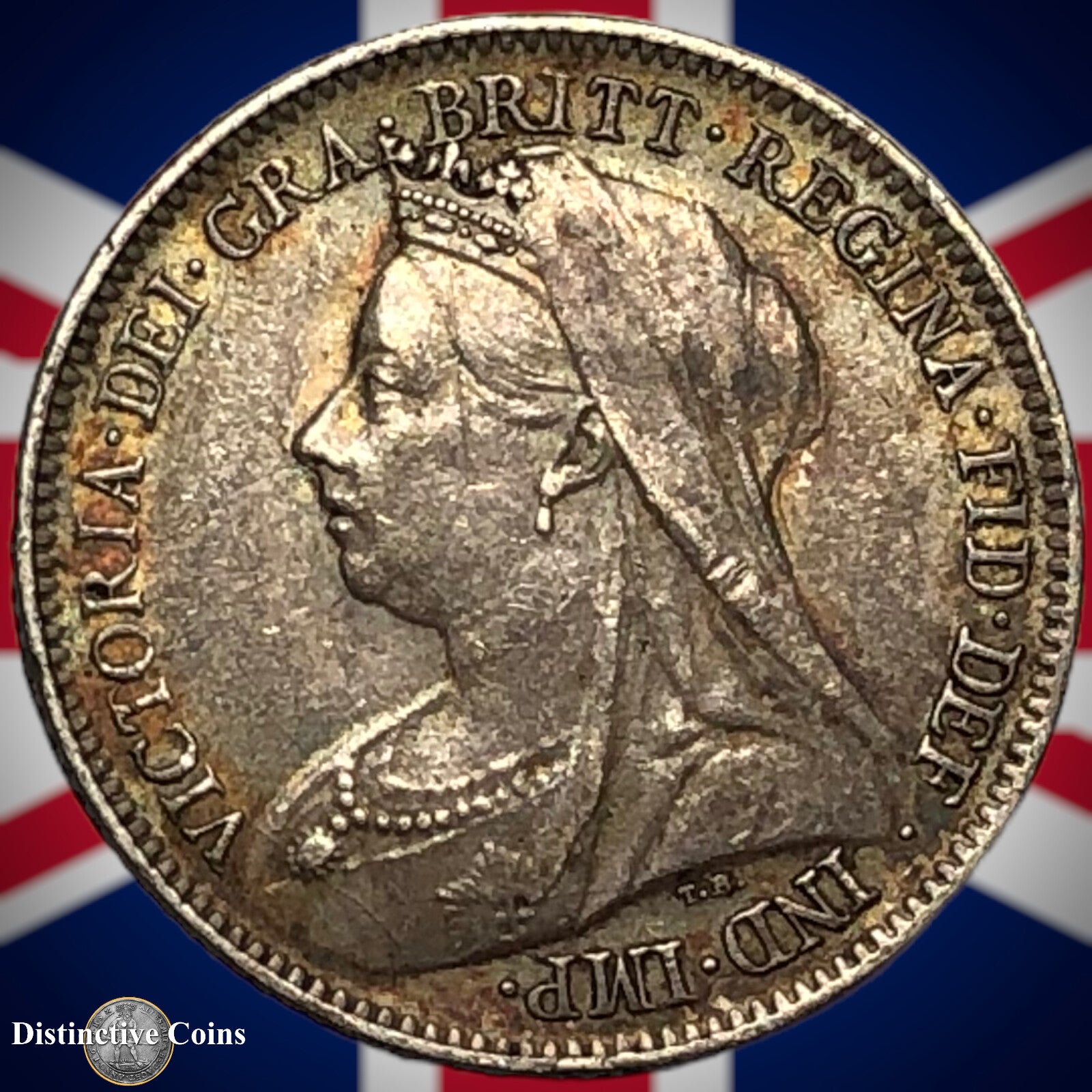 Great Britain 1900 Six Pence GB1482