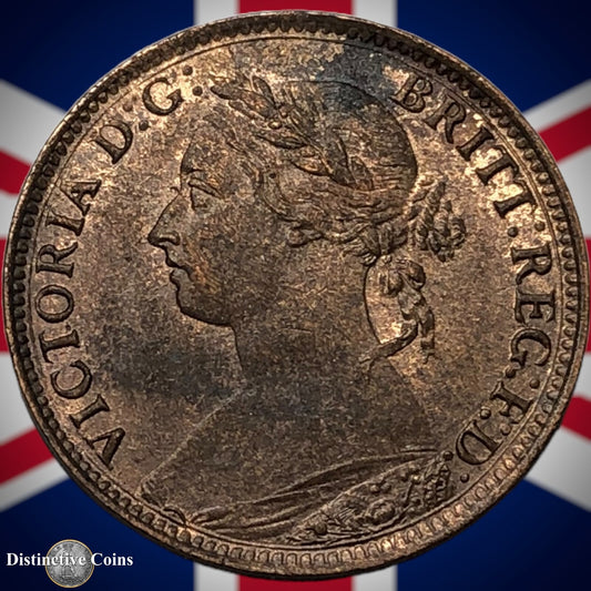 Great Britain 1886 Farthing 1/4d GB4239
