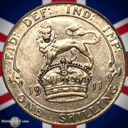 Great Britain 1911 One Shilling GB0905