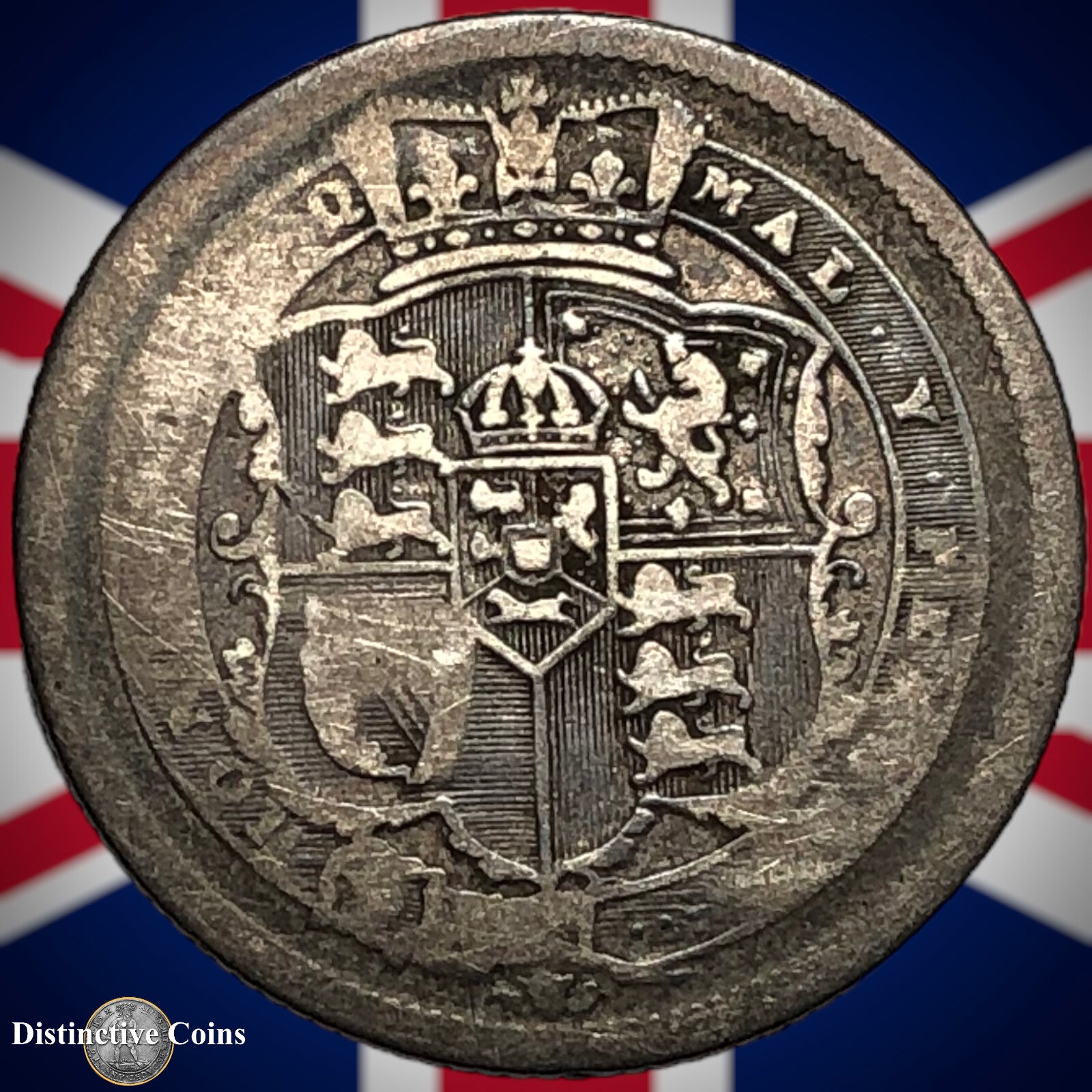 Great Britain 1817 British One Shilling GB0054