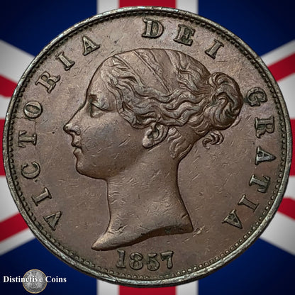 Great Britain 1857 Half Penny 1/2d GB5325