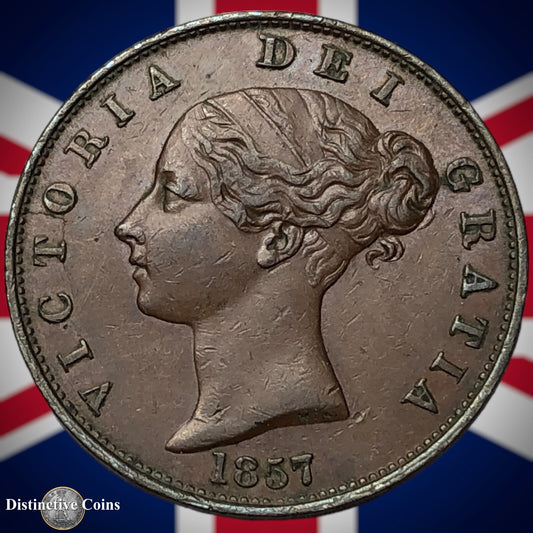 Great Britain 1857 Half Penny 1/2d GB5325