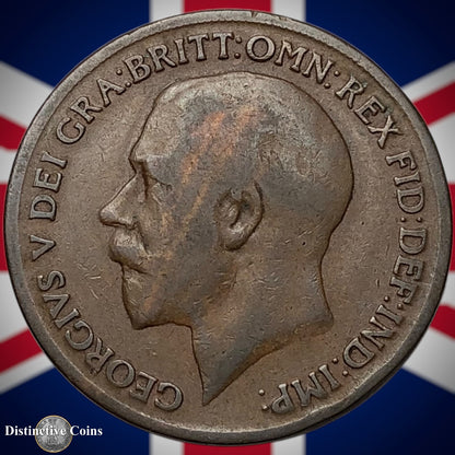 Great Britain 1919 KN Penny 1d GB6936