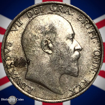 Great Britain 1907 British One Shilling GB0842