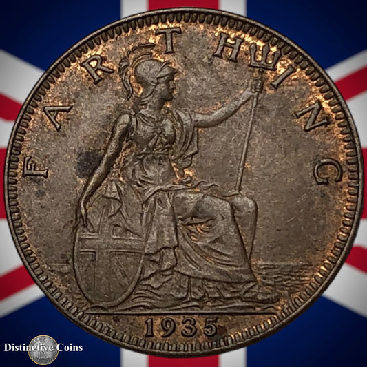 Great Britain 1935 Farthing 1/4d GB4953