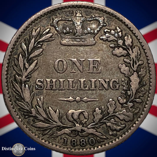 Great Britain 1880 British One Shilling GB0389