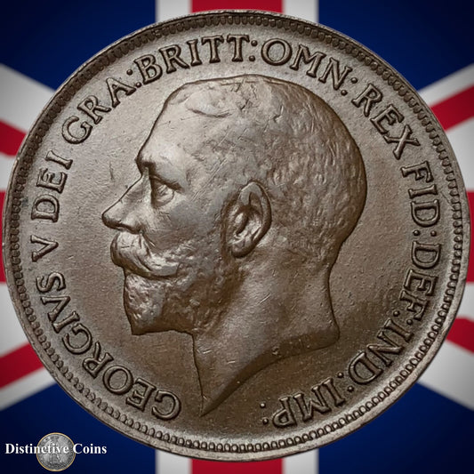 Great Britain 1919 Penny 1d GB6915