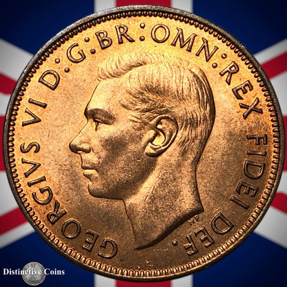 Great Britain 1951 Penny 1d GB7346