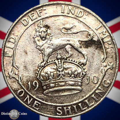 Great Britain 1910 British One Shilling GB0872