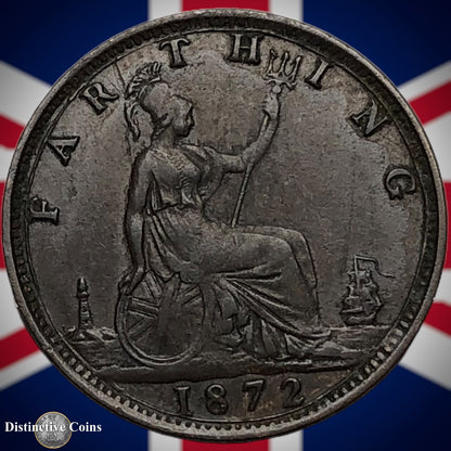 Great Britain 1872 Farthing 1/4d GB3657