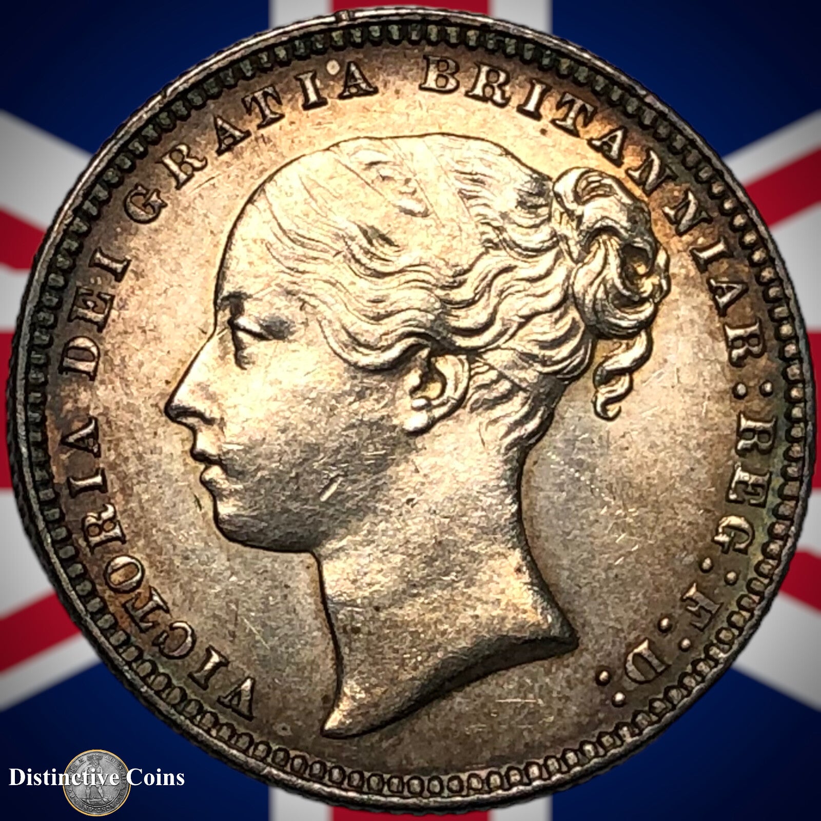 Great Britain 1875 British One Shilling GB0370