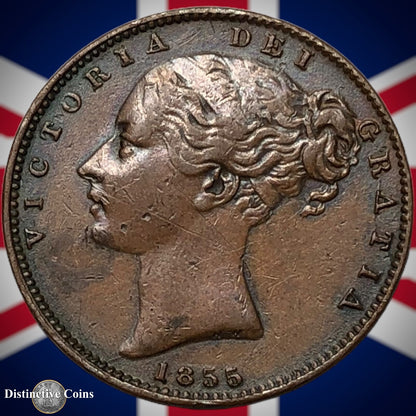 Great Britain 1855 Farthing 1/4d GB3475