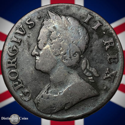 Great Britain 1749 Half Penny 1/2d GB5092