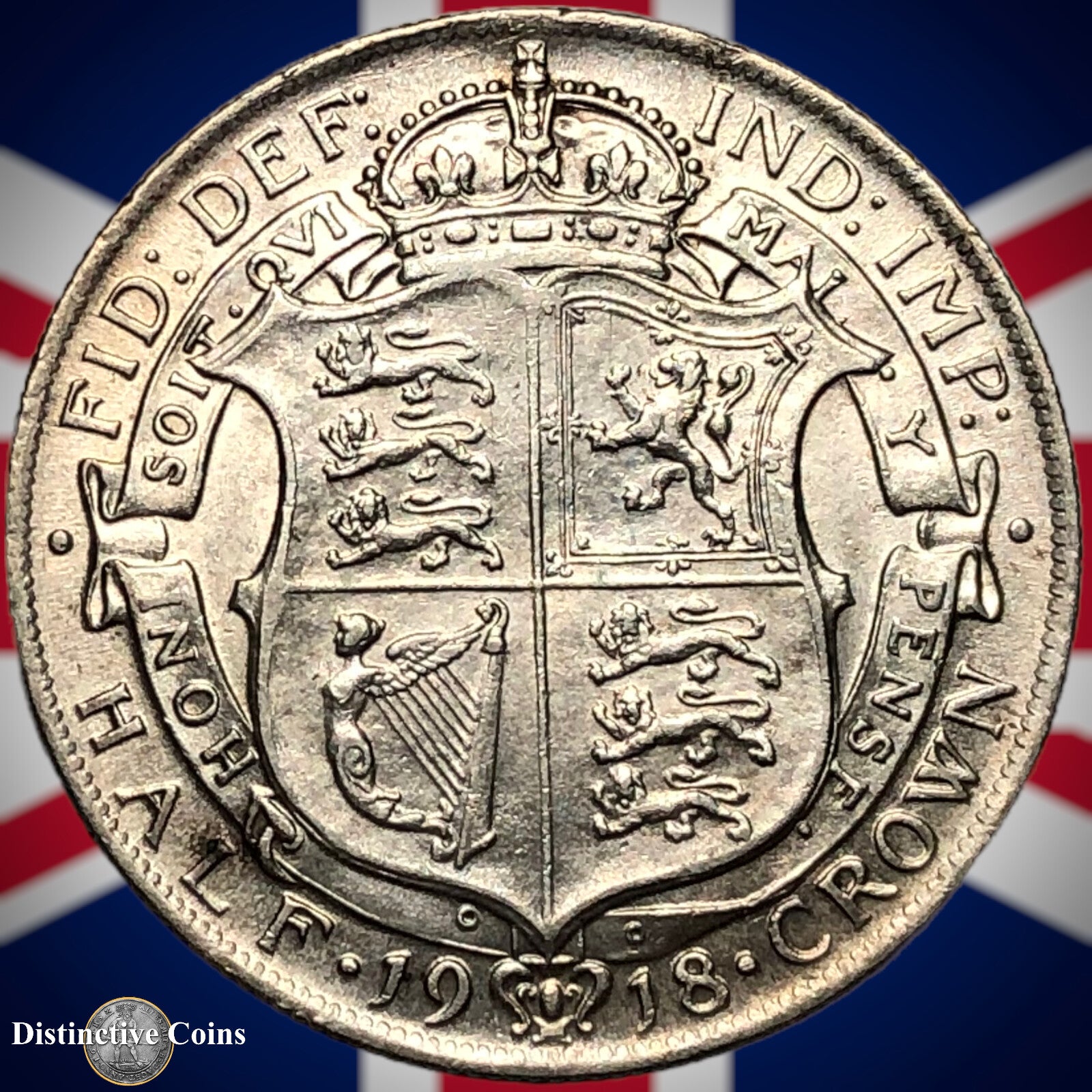Great Britain 1918 Half Crown GB1276