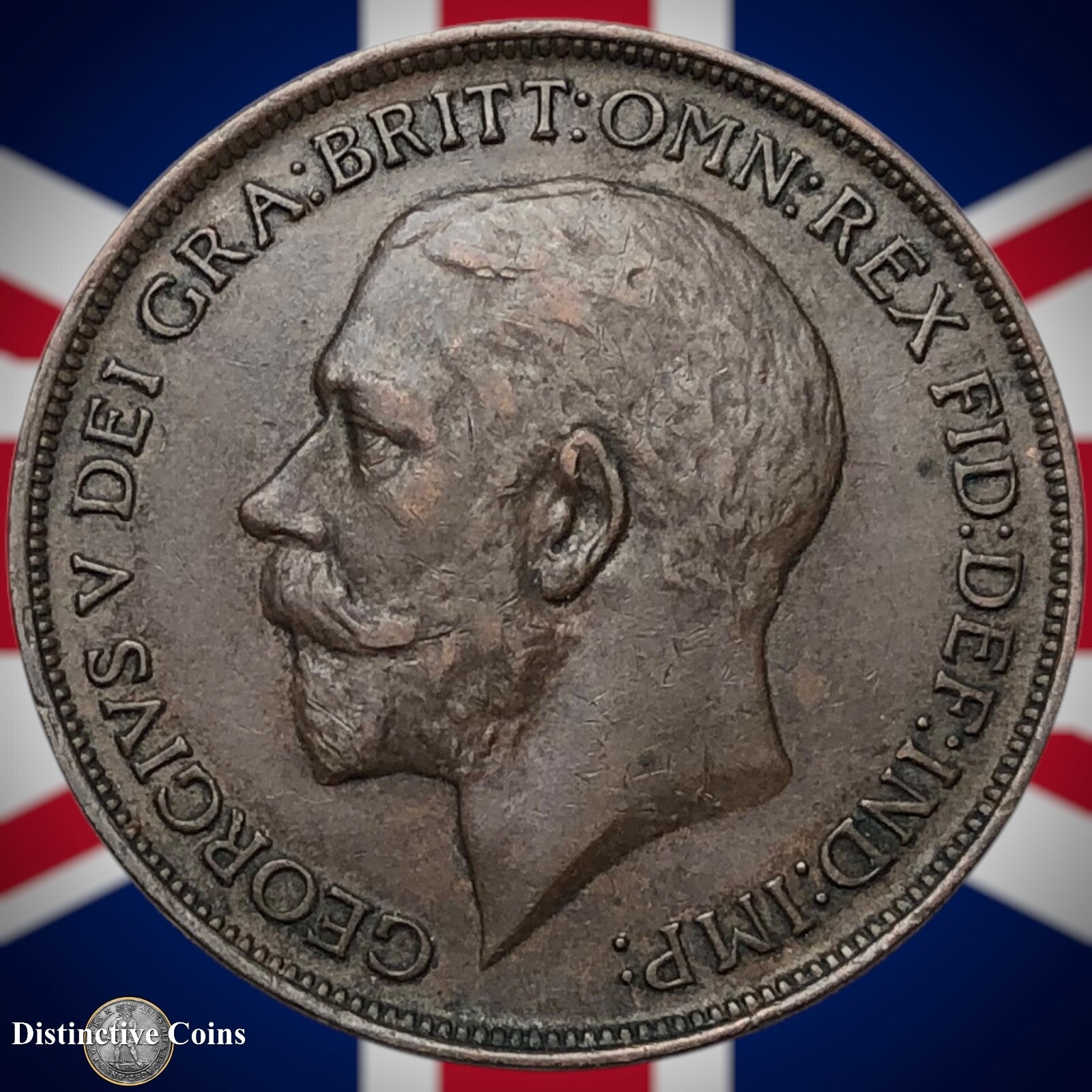 Great Britain 1912 Penny 1d GB6774