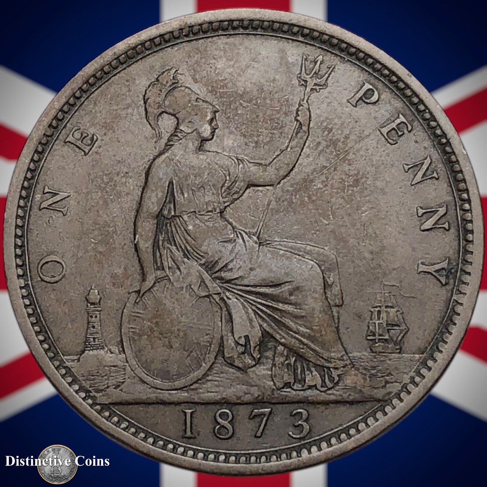 Great Britain 1873 Penny 1d GB6329