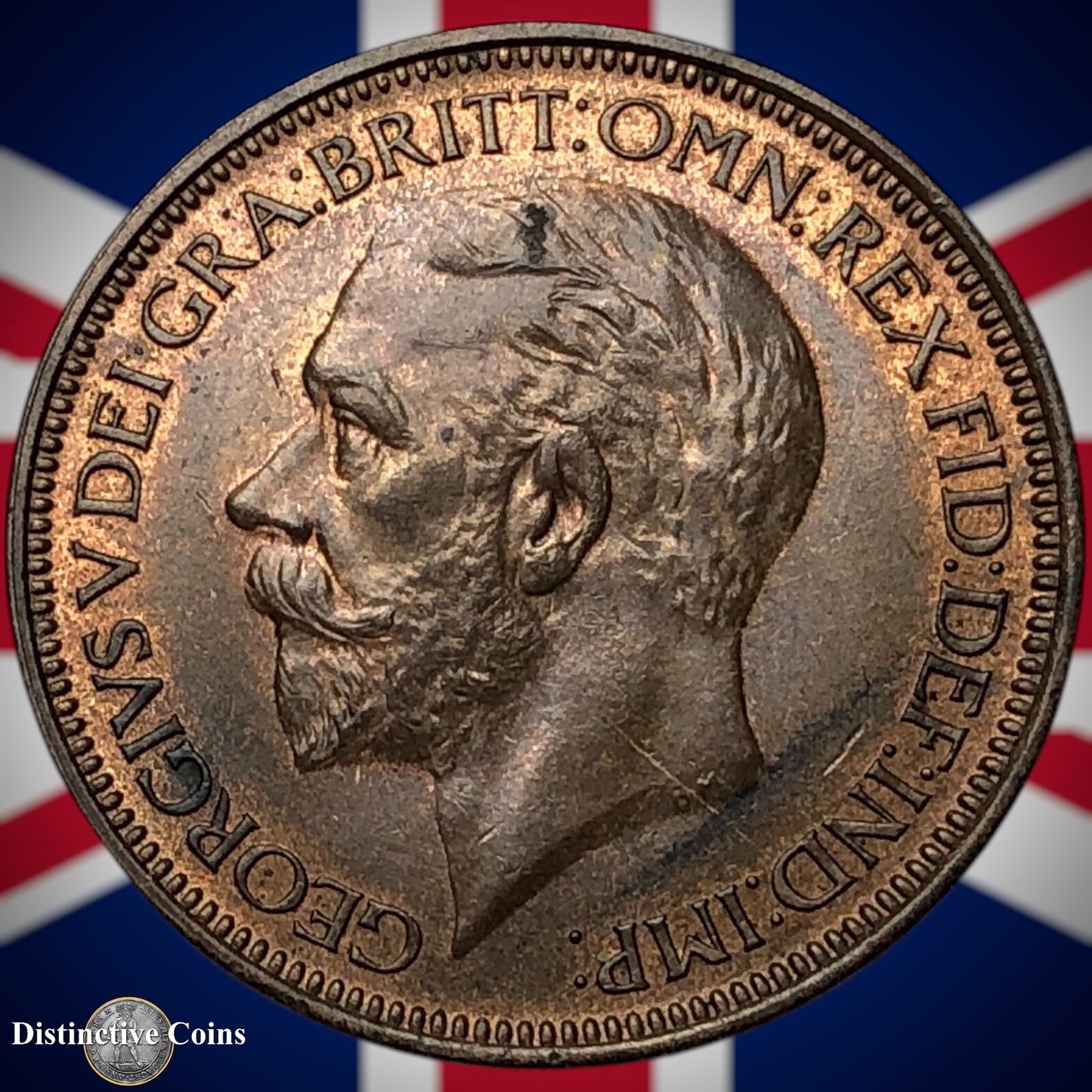 Great Britain 1927 Half Penny 1/2d GB5934