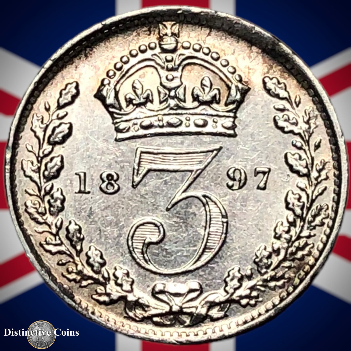 Great Britain 1897 Three Pence GB2047