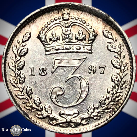 Great Britain 1897 Three Pence GB2047
