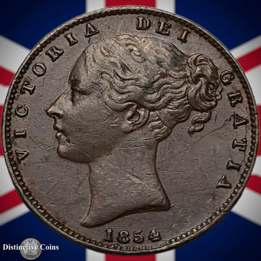 Great Britain 1854 Farthing 1/4d GB3472