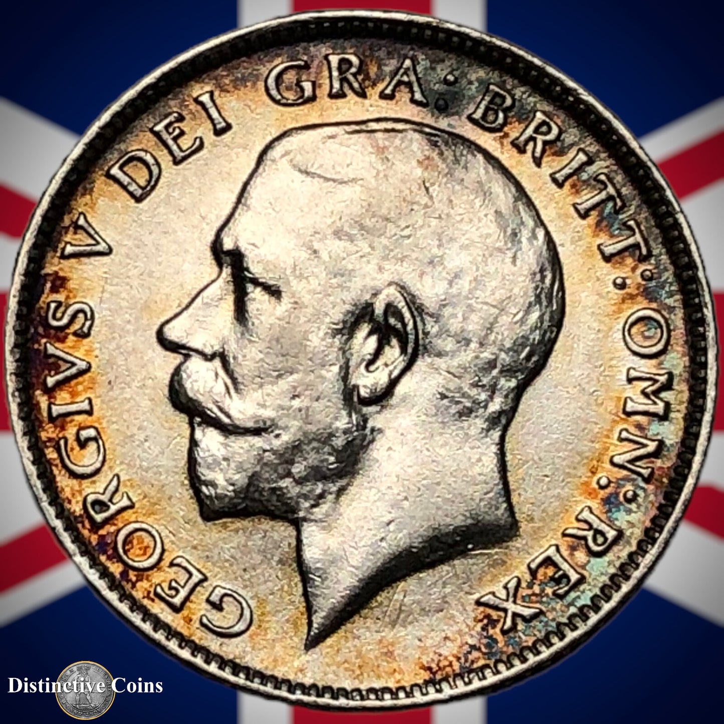 Great Britain 1916 Six Pence GB1599