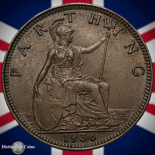 Great Britain 1936 Farthing 1/4d GB4972