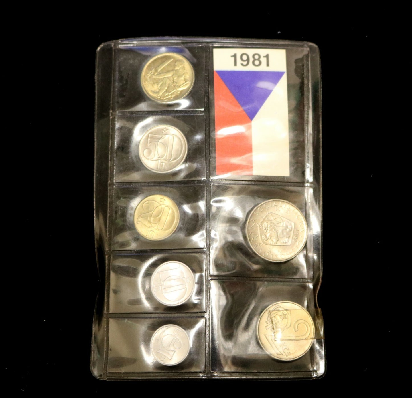 Czechoslovakia 1981 BU Mint Set   B175