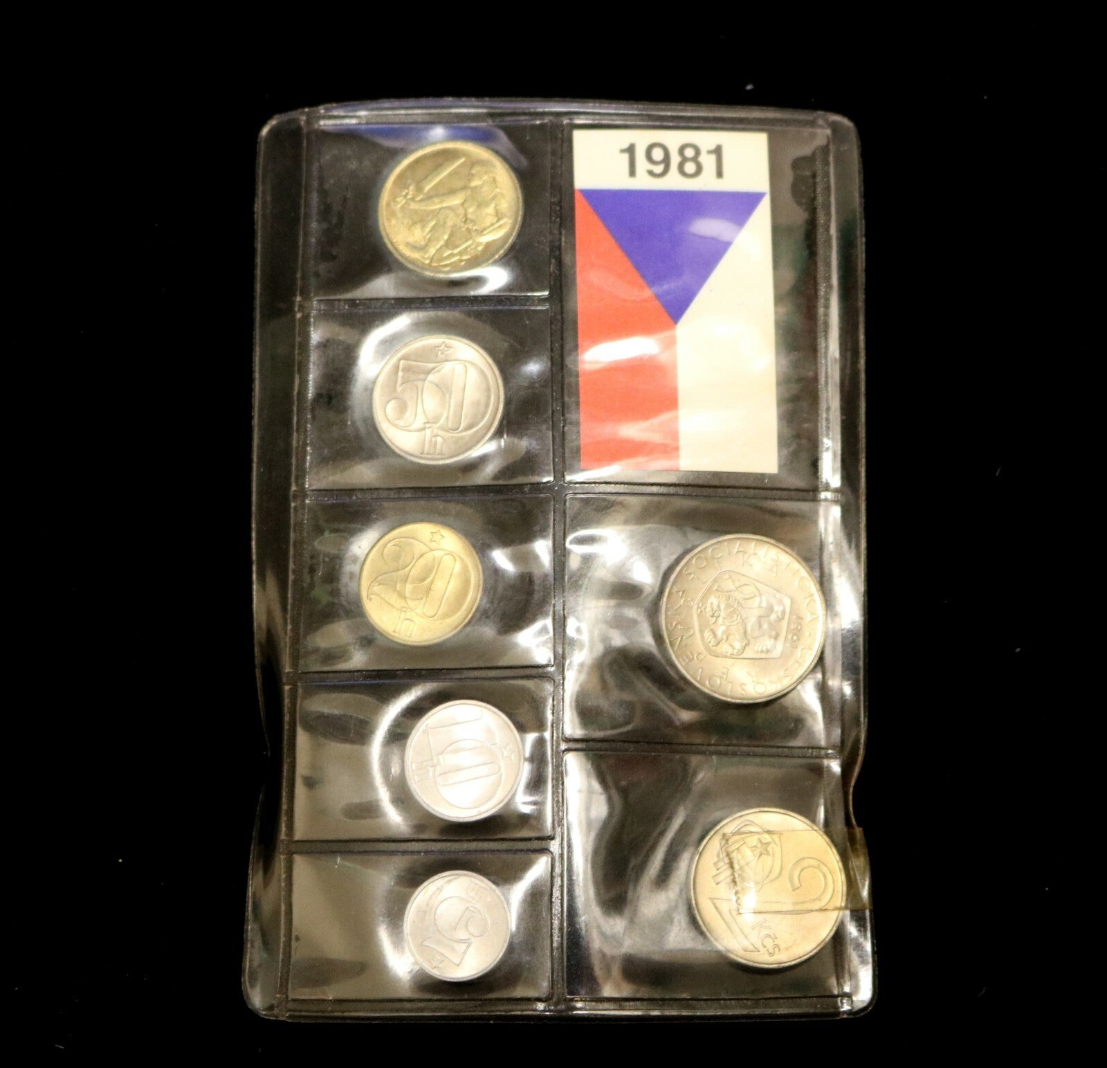 Czechoslovakia 1981 BU Mint Set   B175