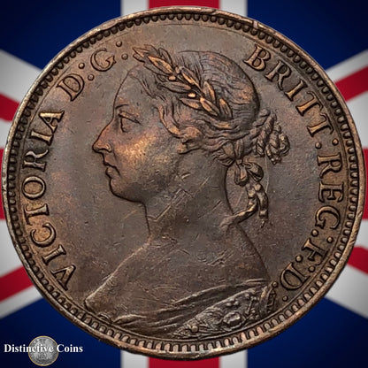 Great Britain 1891 Farthing 1/4d GB4318