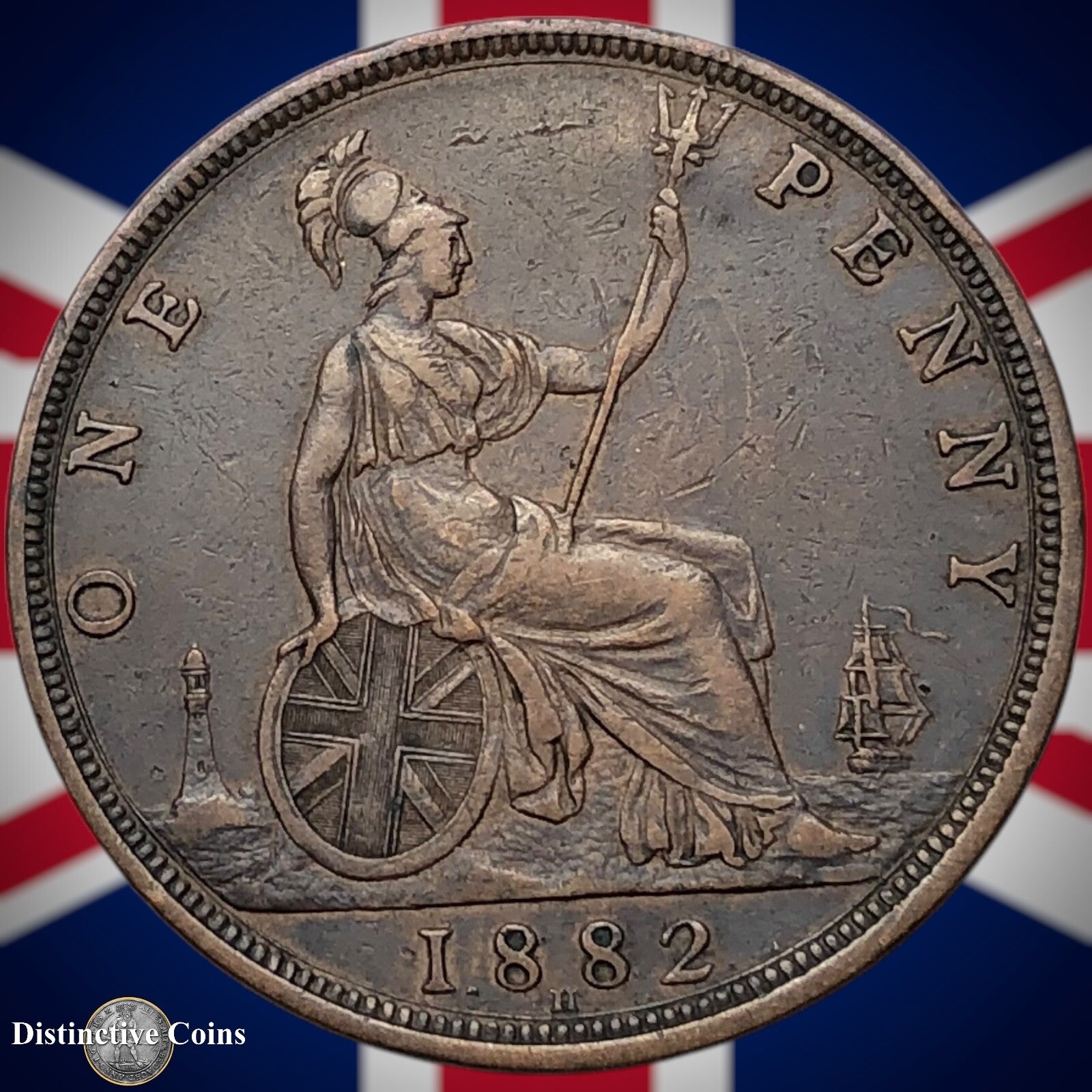Great Britain 1882 H Penny 1d GB6433