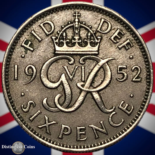 Great Britain 1952 Six Pence GB1801