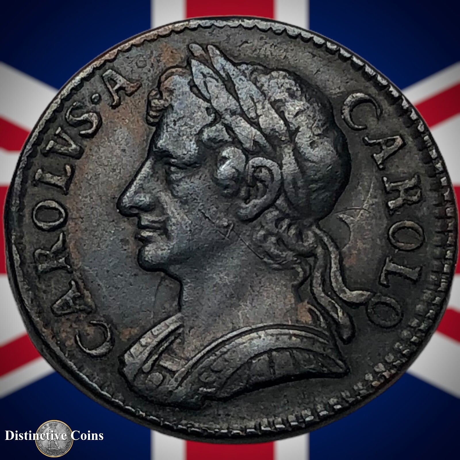 Great Britain 1673 Farthing 1/4d GB3143